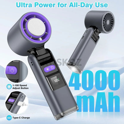 Mini Power- Handheld Fan